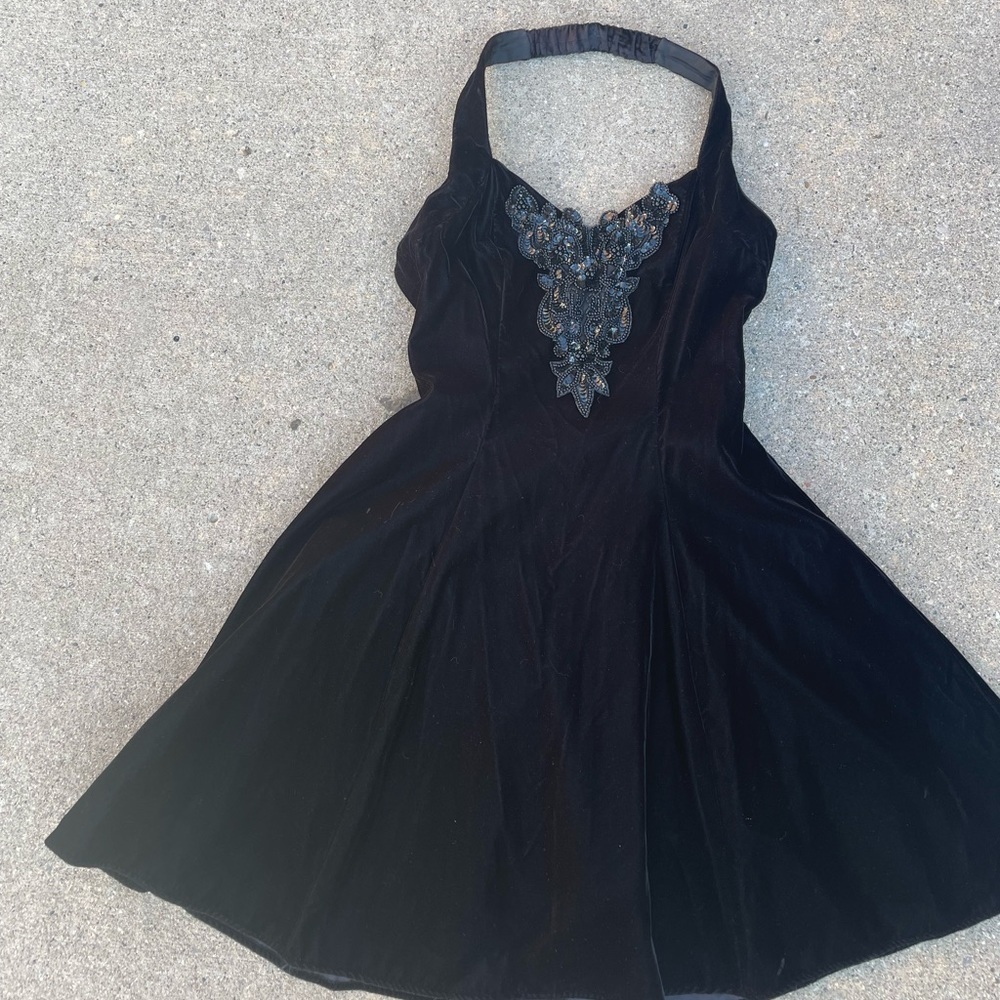 Vintage 90's Jump velvet dress